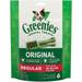 Greenies Original Regular Natural Dental Care Dog Treats 6 oz. Pack (6 Treats)
