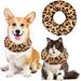 Inflatable Dog Cone Collar Soft Dog Neck Donut Recovery Collar for Dogs and Cats M