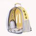 SPGIE Cat Carrying Bag Space Pet Backpack Breathable Portable Transparent Backpack Puppy Dog Transport Carrier Space Capsule Bag Pets(D)