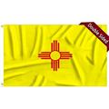 FLAGWIN New Mexico Flag 3x5 FT - 3 Ply Double Sided Polyester New Mexico State Flag with Brass Grommets - Vivid Color and Fade Proof State of New Mexico Flag 3x5 Outdoor