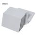 SIEYIO 100 Premium White Blank Inkjet PVC ID Cards Plastic Double Sided Printing Cards