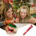 10 Color Christmas Ballpoint Pen Push Type Color Multifunction Marker 10 in 1 Multicolor Pen Christmas Gift 2Ml on Clearance Pens Gel Pens Pilot G2 Pens 0.7 office Supplies Colored Pens