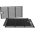 Grisun Cast Iron Cooking Grates for Monument 24367 35633 17842 24633 13892 41847NG 14733 27592 38667 Denali 405 Denali 425 4-Burner Gas Grill Cooking Grid Replacement Part Kit 97888 3 Pack