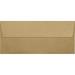 LUX 70lb 4 1/8 x9 1/2 Square Flap #10 Envelopes Grocery Bag Brown 4860-GB-500