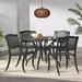 Christopher Knight Home Outdoor Cayman 5-piece Aluminum Dining Set by