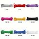 1pair No Tie Shoelaces Round Elastic Shoe Laces For Adult Sneakers Shoelace Quick Lazy Laces 16 Color