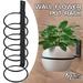 Pengzhipp Plant Pot 5in Wall-Mounted Metal Pot Hook Hangers For Indoor And Outdoor Decoration Durable Garden Supplies Multi-color