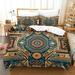 Home Bedclothes Gypsy Traditional Pattern Printed Comforter Cover Pillowcase Fashion Bedspreads California King (98 x104 )