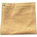 HONGDONG - 6 ft. x 8 ft. - 7 OZ Premium 90% Shade Cloth Shade Sail Sun Shade (TAN Color)