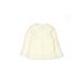 Hanna Andersson Fleece Jacket: Ivory Jackets & Outerwear - Kids Girl's Size 100