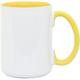 15Oz Sublimation Coffee Mugs Ceramic Coffee Mug Sublimation Blank Ceramic Mug Cup 15Oz White Coffee Ceramic 24 Case Sublimation Mugs Blank Set Of 24 Coffee Mug For Customization Yellow