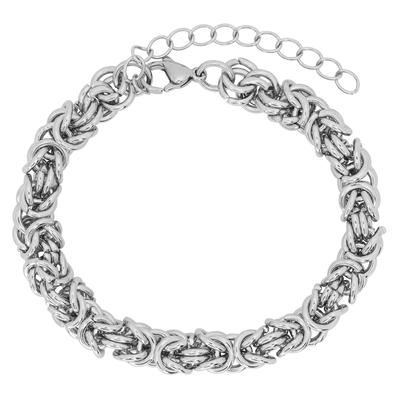 Heideman Armband Simon silberfarben poliert none Herren Image