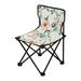 Abstract Floral Flower Portable Camping Chair Outdoor Folding Beach Chair Fishing Chair Lawn Chair with Carry Bag Support to 220LBS