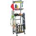 Sports Equipment Storage for Garage Indoor/Outdoor Sports Rack for Garage Ball Storage Garage Organizer with Basket and Hooks Toy/Sports Gear Storage