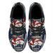 American Flag Eagle Wreath With U S Navy Veteran Shoes Women s Fashion Sneakers Tennis Running Shoes for Men Women Black Size 8.5