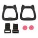 1 Set of Kids Gymnastic Rings Pull Up Rings Sports Gym Rings Professional Gymnastics Rings with Strap