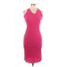 Calypso St. Barth Casual Dress - Bodycon: Pink Dresses - Women's Size Large