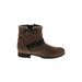 Marc Fisher Ankle Boots: Brown Shoes - Women's Size 7 1/2 - Round Toe