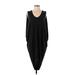 BCBGMAXAZRIA Casual Dress - Midi: Black Dresses - Women's Size X-Small