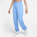 Nike Sportswear Women's Loose Fleece Trousers - Blue - Cotton