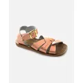 Salt Water ORIGINAL CHILDRENS SANDAL - Rose Gold - Size: 2 years/7