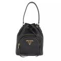 Prada Bucket Bags - Bucket Bag Calfskin - in black - für Damen