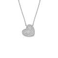 Fossil JF04674040 Stone Set Heart Necklace - J49338