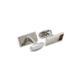 Paul Smith Striped Logo-engraved Cufflinks - Silver