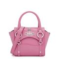 Vivienne Westwood Betty Small Patent Leather top Handle bag - Pink