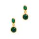 Kenneth Jay Lane Stone and Crystal-embellished Drop Earrings - Green