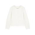 Max Mara Leisure Dramma Neoprene Jacket - White - XS (UK6 / XS)