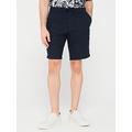 Tommy Hilfiger Harlem Linen Shorts - Navy, Navy, Size 30, Men