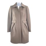 J. Crew Jackets & Coats | J Crew Pleated Wool Dress Coat | Color: Brown/Red/Tan | Size: 2