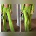 Zara Pants & Jumpsuits | Mid-Waist Trousers Featuring Side Pockets By Zara. | Color: Green | Size: S
