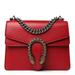 Gucci Bags | Authentic Gucci Red Leather Dionysus Shoulder Bag | Color: Red | Size: Os