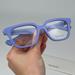 Gucci Accessories | Gucci Gg1536o 008 Brand New Eyeglasses Violet Women Square | Color: Purple | Size: Os