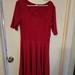 Lularoe Dresses | Lularoe Dress | Color: Red | Size: Xl