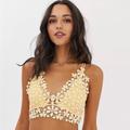 Free People Intimates & Sleepwear | Free People Women's Intimates & Sleepwear Free People Miss Dazie Bralette Small | Color: Yellow | Size: S