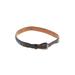 Justin Leather Belt: Black Solid Accessories - Women's Size X-Small