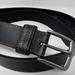 Columbia Accessories | Columbia Mens Solid Black Leather Belt 1.5" Wide Size Xl 42-44 Nwot | Color: Black | Size: Xl