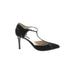 DKNY Heels: Pumps Stilleto Cocktail Black Solid Shoes - Women's Size 8 - Pointed Toe