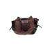 The Sak Leather Satchel: Brown Solid Bags