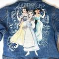 Disney Jackets & Coats | Disney Princesses Denim Jean Jacket Girls Xs 4 Studio Collection | Color: Blue | Size: Xsg