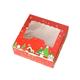 VSANTO Christmas Gift Boxes 10Pcs Christmas Gift Box Candy Cookie Boxes Xmas Snack Packaging Supplies (Color : B01, Size : 13.5x13.5x5cm)