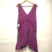 Free People Dresses | Fp Intimately Sleeveless Floral Mini Dress Purple Size L Nwt | Color: Purple | Size: L
