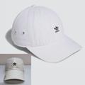 Adidas Accessories | Adidas Originals Hat Cap Strapback Womens One Size White Relaxed Mini Trefoil | Color: Black/White | Size: Os