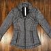 Lululemon Tops | Lululemon Define Jacket Heather Gray Charcoal Fitted Workout Jacket Size 4 | Color: Gray | Size: 4