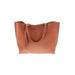 Tote Bag: Pebbled Tan Solid Bags