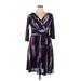 Rabbit Rabbit Rabbit Designs Casual Dress: Purple Dresses - Women's Size 15