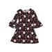 Rare Editions Special Occasion Dress: Black Skirts & Dresses - Kids Girl's Size 7